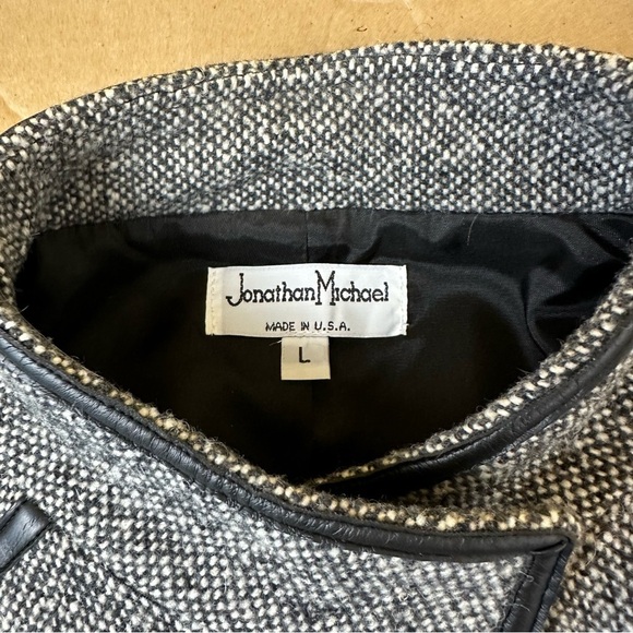 Vintage Jonathan Michael Wool Tweed Coat - Picture 5 of 10